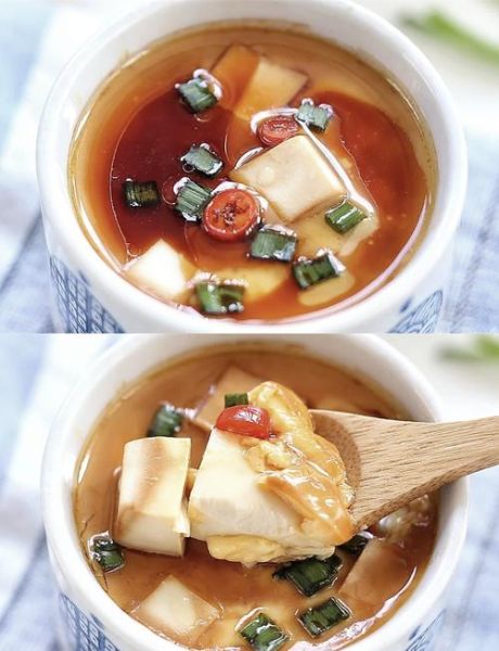 蒸豆腐鸡蛋怎么做_蒸豆腐鸡蛋的做法大全