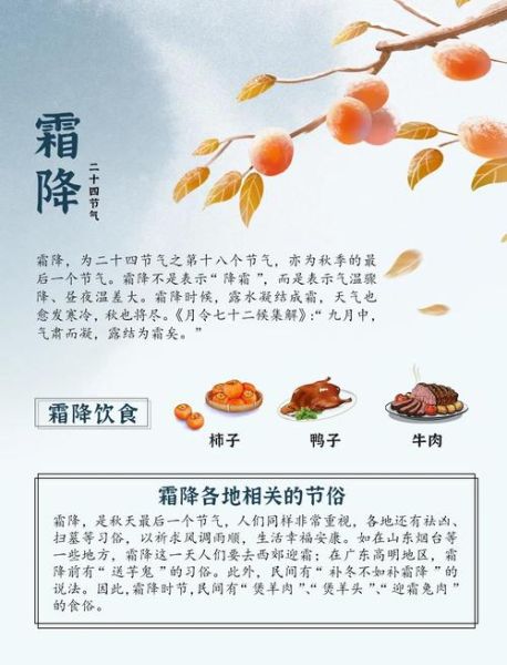 秋天的霜是怎么形成的_霜降节气要注意什么