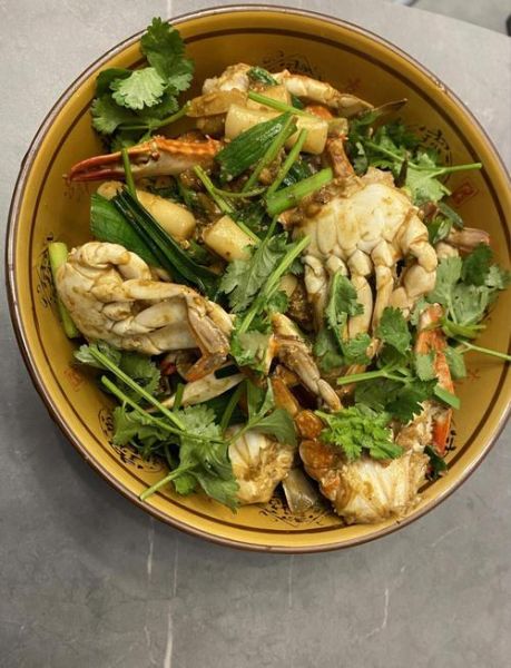 梭子蟹炒年糕家常做法_梭子蟹炒年糕怎么做才好吃