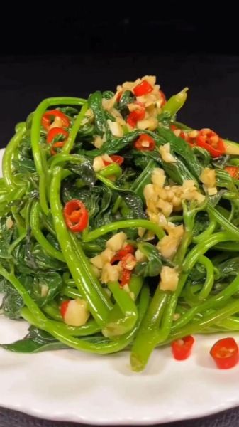 红薯叶子怎么炒好吃_红薯叶子的做法大全