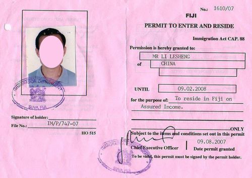 斐济移民政策2024_如何申请斐济居留签证