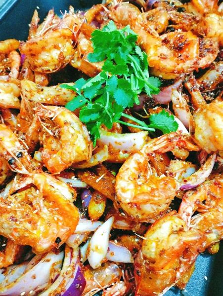 干锅香辣虾怎么做_干锅香辣虾正宗做法