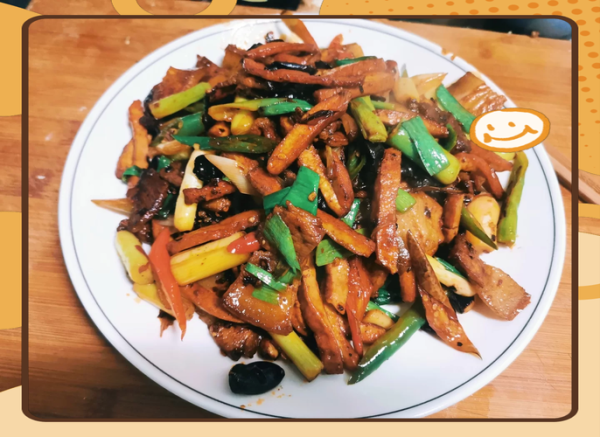 香干回锅肉怎么做_香干回锅肉的家常做法