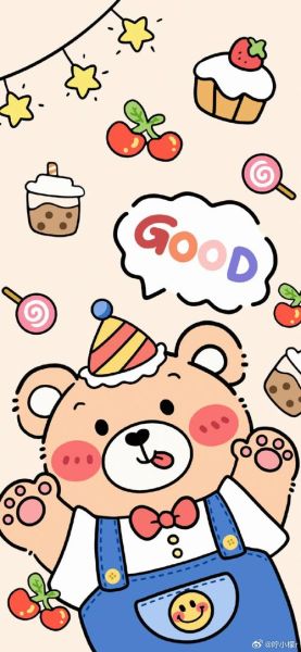 手机壁纸可爱卡通哪里找_如何设置不模糊