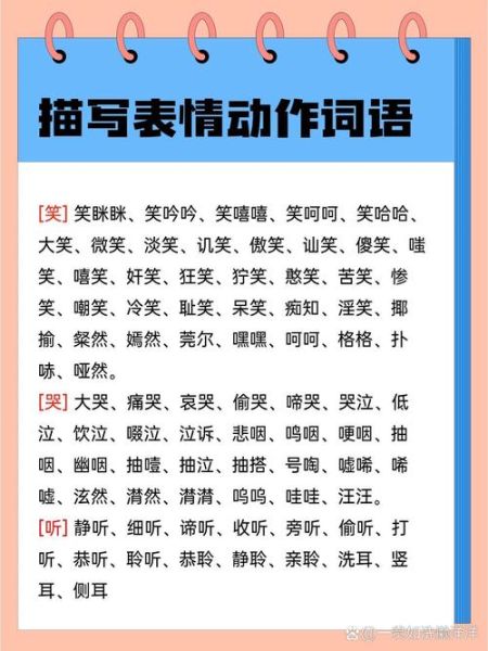 描写动词语大全_如何快速掌握