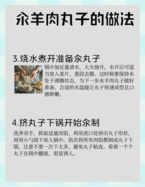 羊肉丸子怎么做好吃_羊肉丸子家常做法