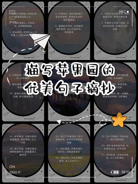 果园景色怎么描写_果园景色有哪些词语