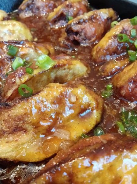 茄盒怎么做_炸茄盒怎么酥脆不回软