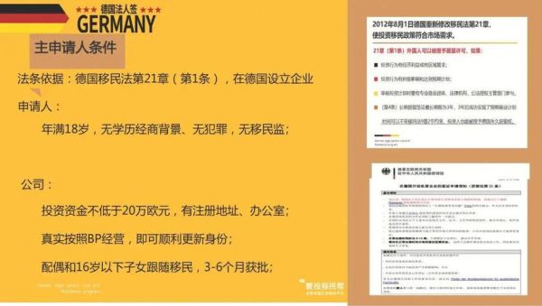 怎样移民德国_德国移民条件2024