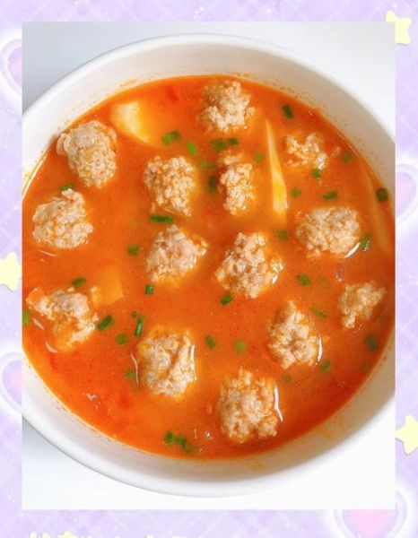 番茄丸子汤怎么做_丸子汤怎么做好吃
