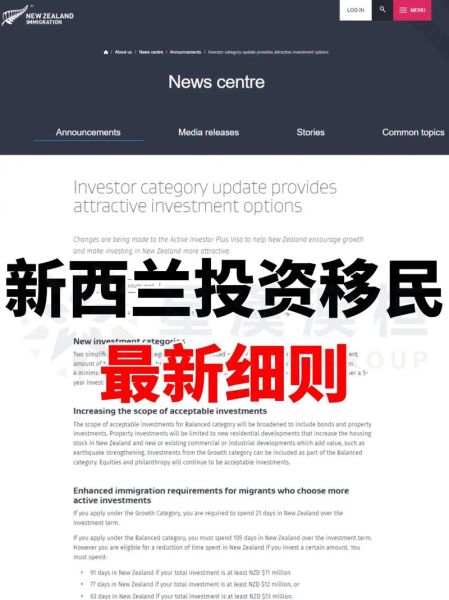新西兰创业移民新政策_如何申请