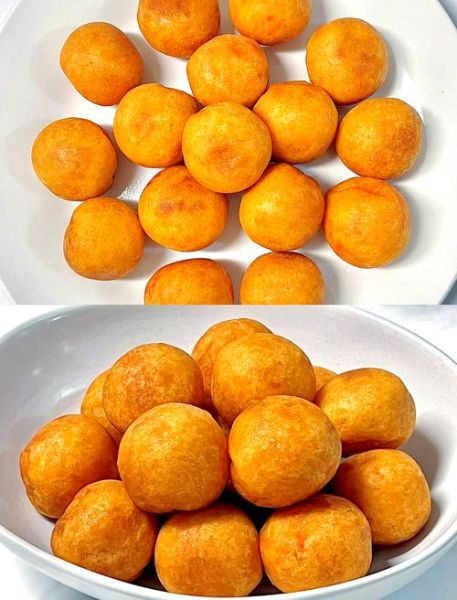 地瓜丸子怎么做_地瓜丸子为什么炸不圆