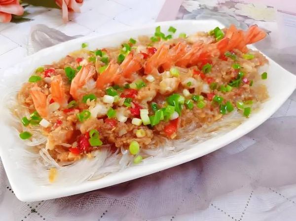 虾蒸粉丝怎么做_蒜蓉虾蒸粉丝做法窍门