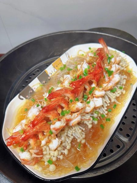 虾蒸粉丝怎么做_蒜蓉虾蒸粉丝做法窍门