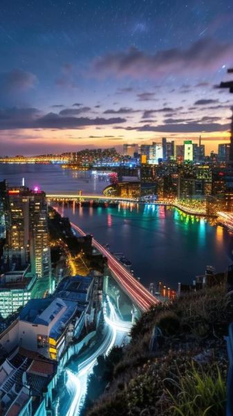 城市夜景哪里最美_如何用手机拍城市夜景