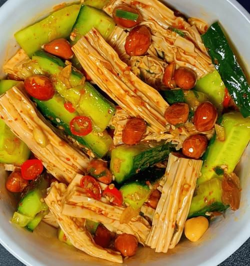 腐竹拌黄瓜怎么做_腐竹拌黄瓜的家常做法