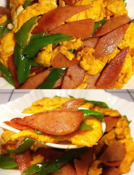 火腿肠炒鸡蛋怎么做_火腿肠炒鸡蛋的家常做法