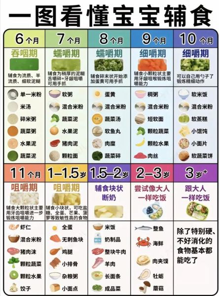6个月宝宝辅食怎么做_辅食添加顺序表