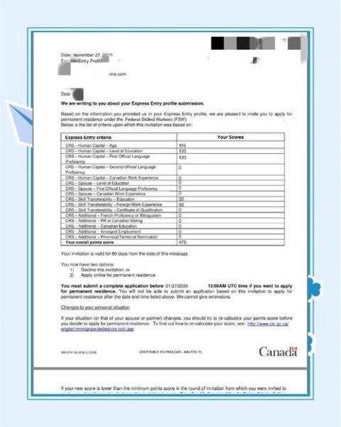 加拿大移民邀请分数_如何提高EE获邀几率