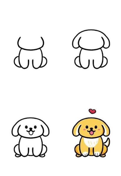 如何教孩子画动物_动物简笔画入门技巧