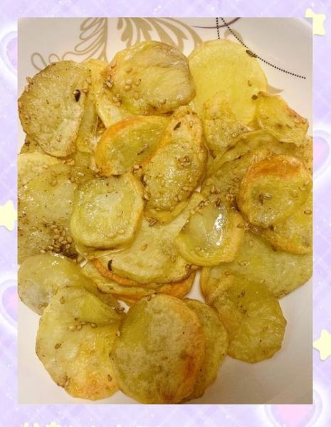 烤土豆片怎么做_空气炸锅温度时间