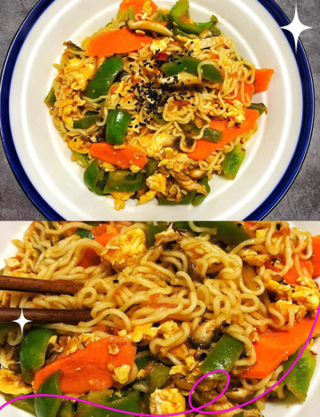 炒方便面怎么做好吃_家常炒方便面简单做法