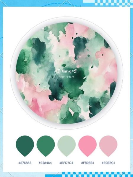 暗红淡绿怎么搭配_暗红淡绿配色技巧