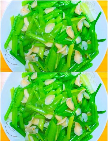 芹菜炒百合怎么做_芹菜炒百合的功效