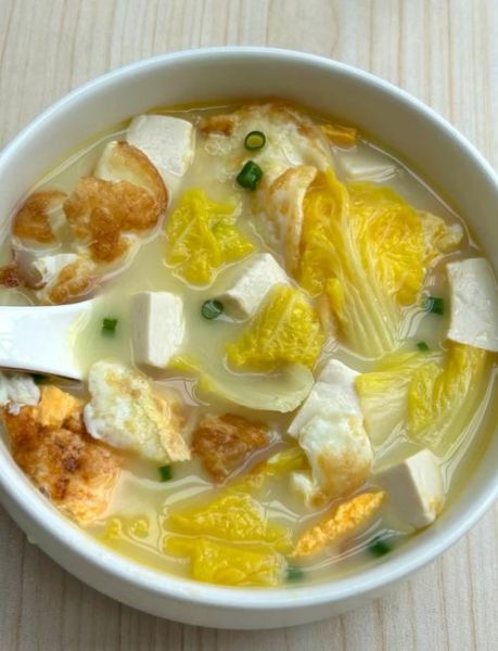 豆腐鸡蛋汤怎么做_家常豆腐鸡蛋汤的做法大全