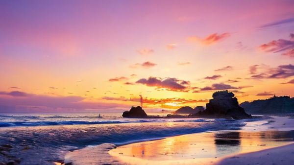 朝霞的颜色有哪些_朝霞是怎么形成的