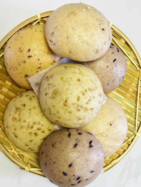 黑米面馒头怎么做_黑米面馒头怎么蒸不硬