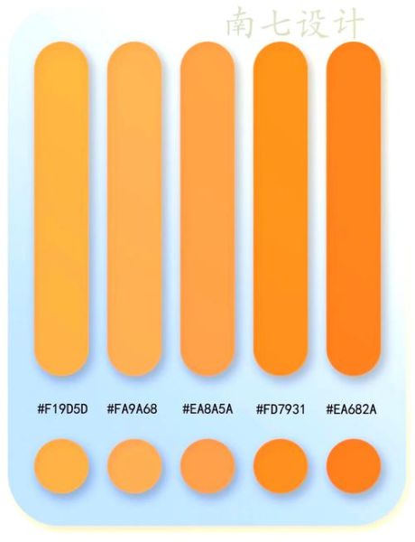 橙红色有哪些颜色名称_橙红色配色禁忌