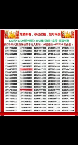 手机号靓号怎么选_靓号价格为什么差这么多