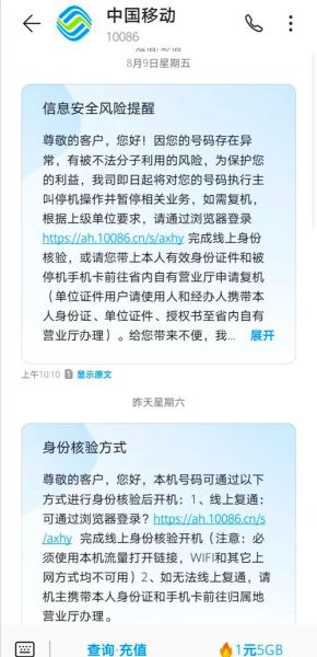 手机号突然被暂停服务怎么办_停机原因查询