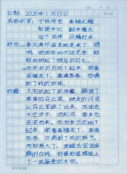 怎么写好的词语_如何让作文更生动