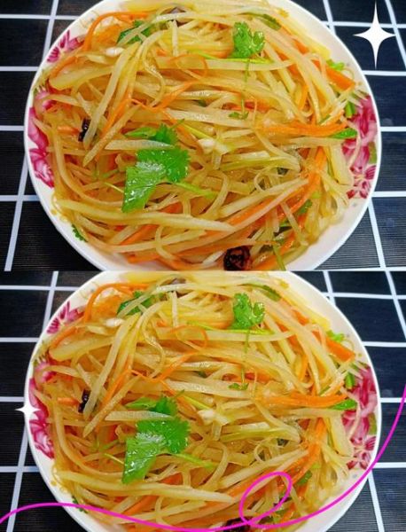 凉拌酸辣土豆丝怎么做_酸辣土豆丝不焯水可以吗