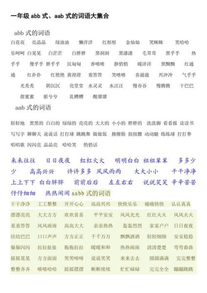 肉仿写ABB词语有哪些_ABB词语怎么写才生动