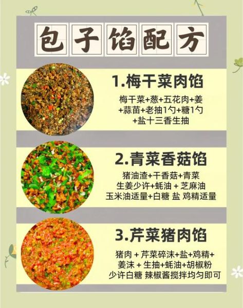 酱肉包子馅怎么做_酱肉包子馅配方比例