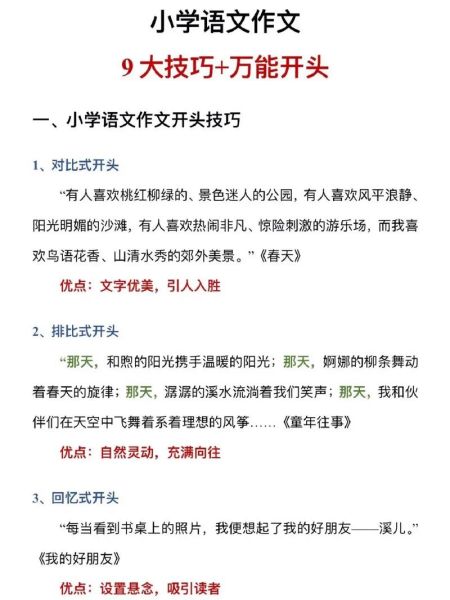 如何写出好开头_开头写作技巧有哪些