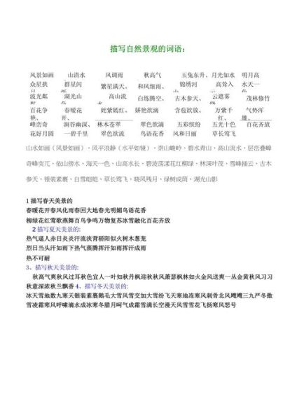 马路样子的词语有哪些_如何描写道路形态