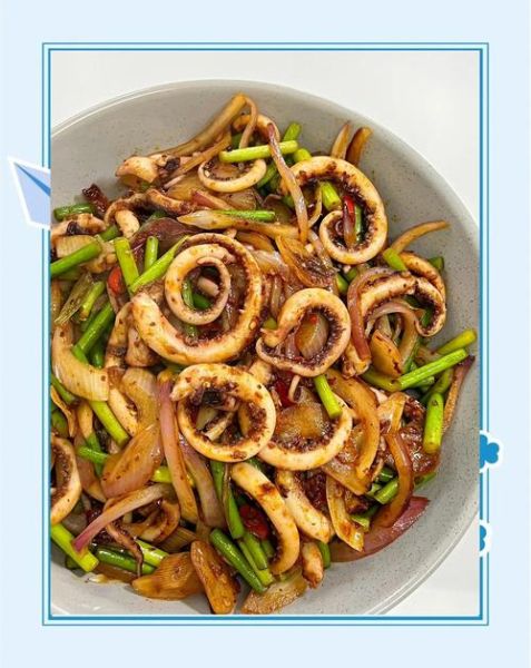 鱿鱼须怎么做好吃_家常爆炒鱿鱼须的做法