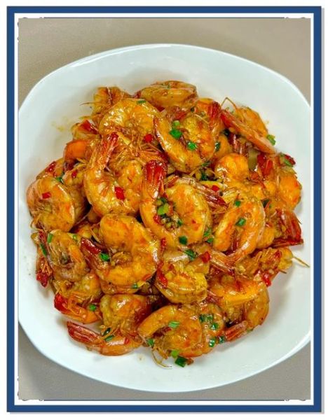 香辣基围虾怎么做_香辣基围虾的家常做法