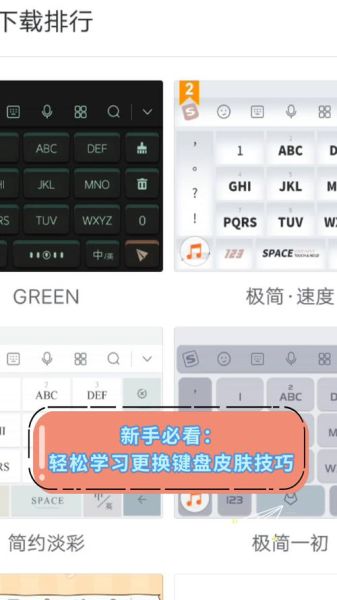 手机打字键盘皮肤怎么换_安卓和苹果通用教程