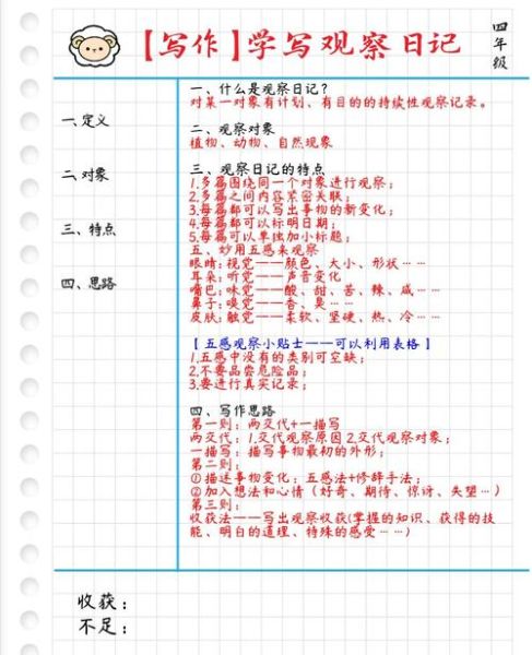 如何观察_描写技巧