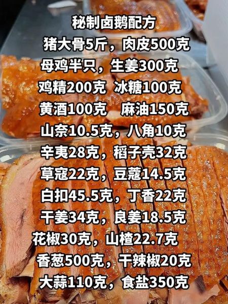 卤鹅的做法及配料_卤鹅怎么做才入味