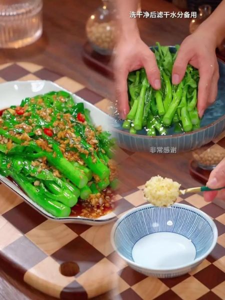 清炒芥兰怎么做_清炒芥兰焯水几分钟