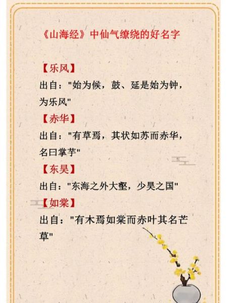 神仙词语有哪些_如何取仙气十足的名字