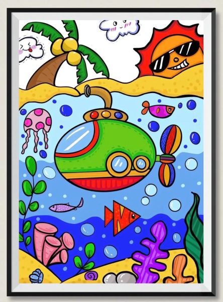 什么图画适合孩子学画画_儿童绘画入门图画推荐