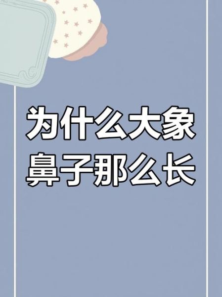 大象为什么有长鼻子_大象鼻子有哪些功能