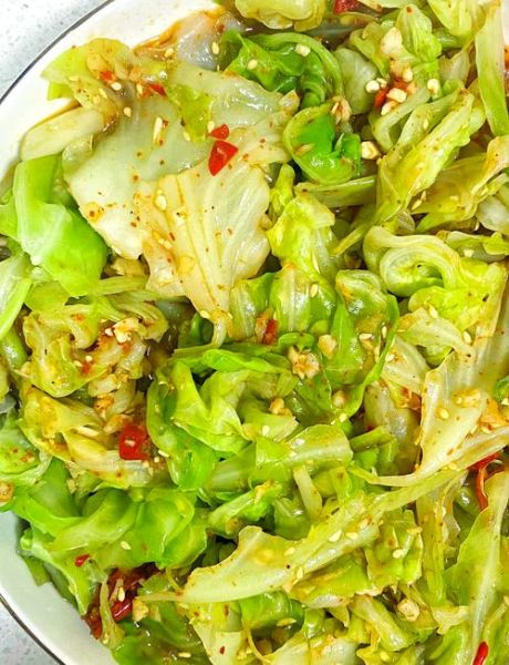酸辣包菜怎么炒才脆_酸辣包菜家常做法